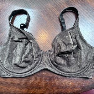 Victorias Secret Vintage Underwire Gold Shimmer Bra